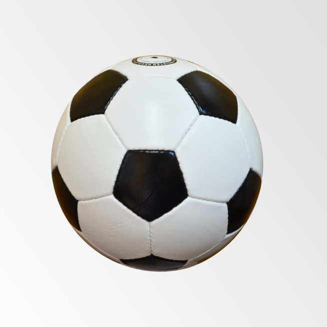 Bal??n F??tbol Oficial N4 Bco/Neg/Naranjo