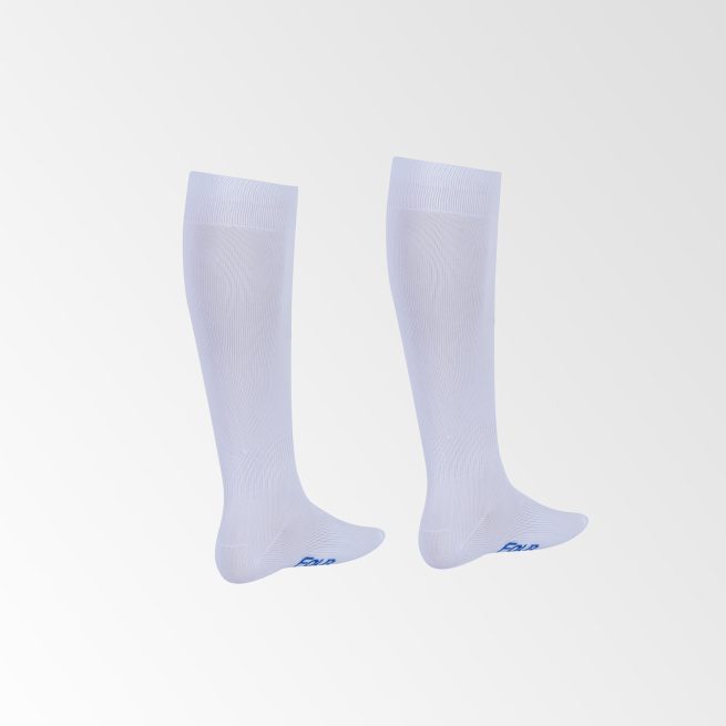 Medias de F??tbol Adulto Blancas