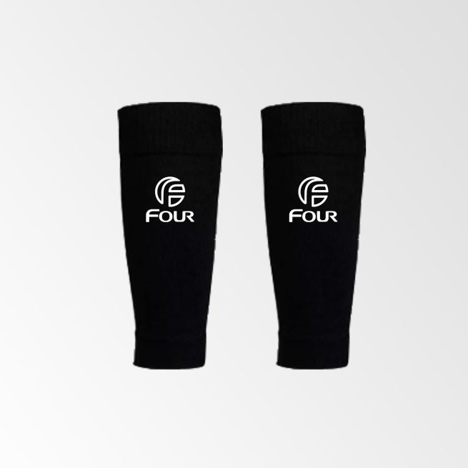 Medias de F??tbol Sin Pie Adulto Negras