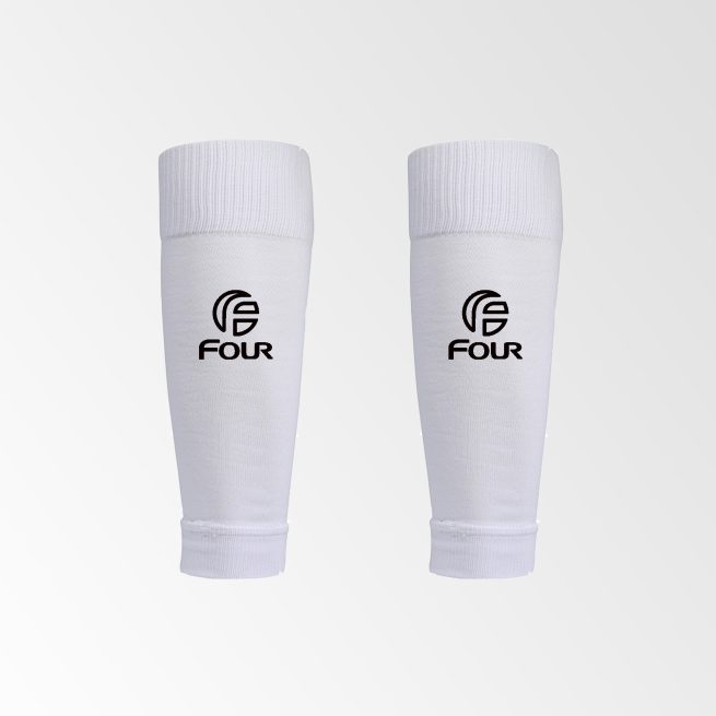 Medias de F??tbol Sin Pie Adulto Blancas