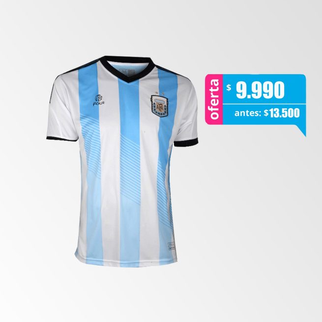 Camiseta de Futbol Modelo Argentina