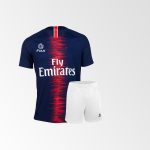Camiseta de Futbol y Short Modelo PSG
