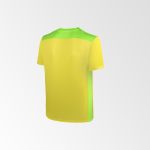 Camiseta de Futbol y Short Modelo Betis Amarillo Verde-Lima