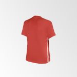 Camiseta de Futbol Mujer y Short Modelo Olympique Rojo Chile-Blanco