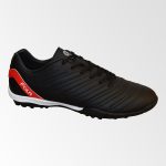 Zapatilla Futsal Negro-Rojo