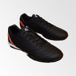 Zapatilla Futsal Negro-Rojo