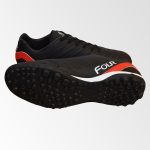Zapatilla Futsal Negro-Rojo