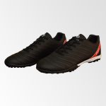 Zapatilla Futsal Negro-Rojo